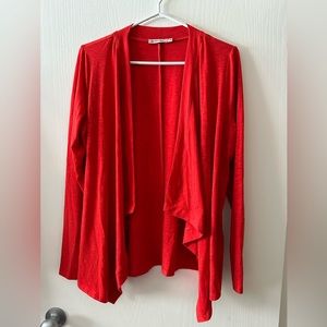 Open cardigan